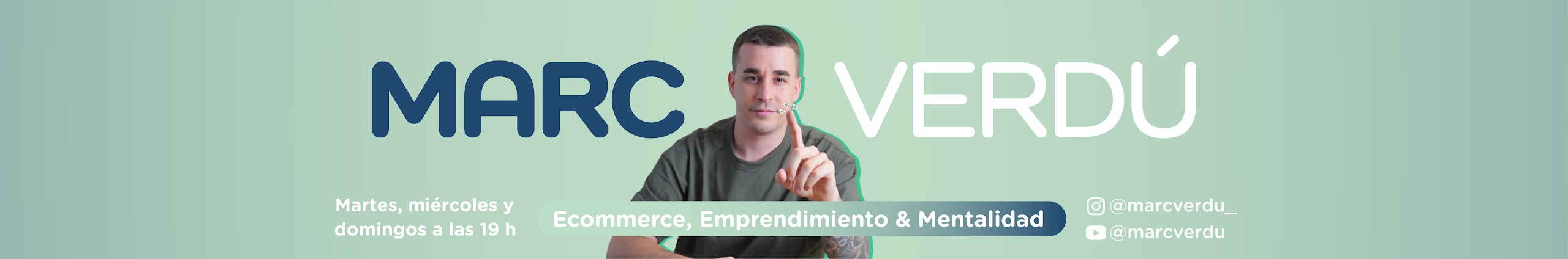 Banner del canal de Marc Verdú