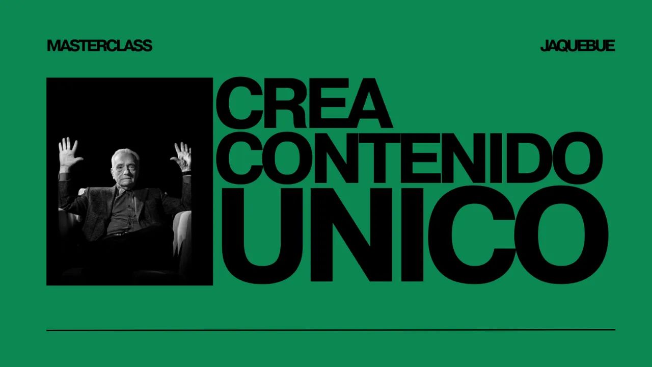 Masterclass: Crea contenido unico
